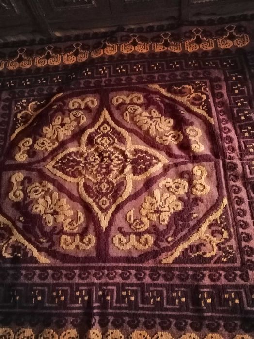 Cuvertura lână lucrata manual