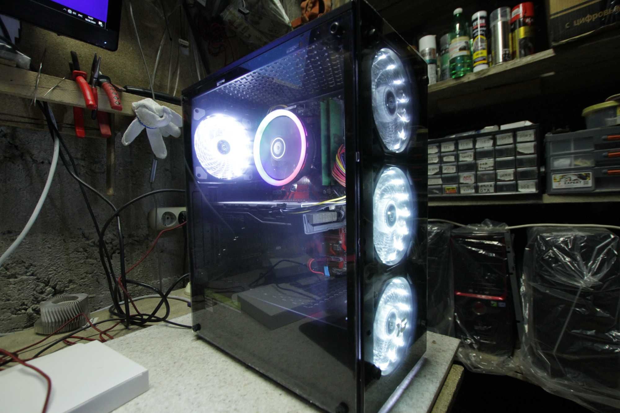 Игровой компьютер Counter Strike 2, Core i5 6500, RX 580 8 GB, DDR 8GB