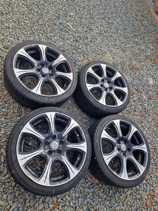 Vând jante pe 18 5×112