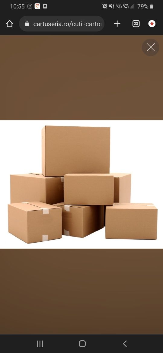 Cutii carton pentru ambalare
