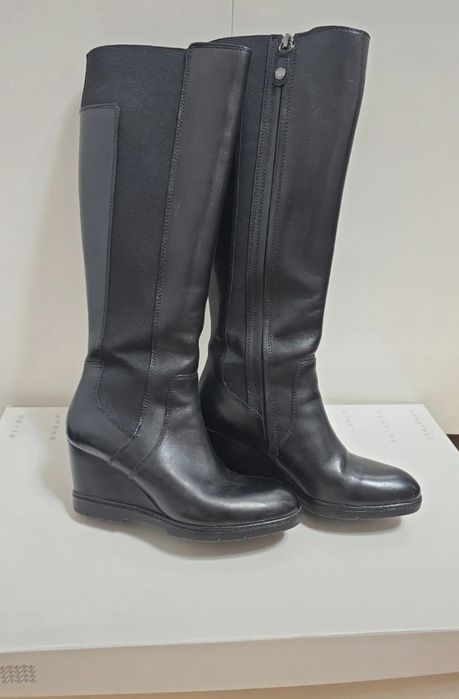 Cizme Geox lungi piele
