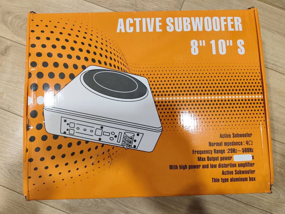 Активен субуфер 10 инча