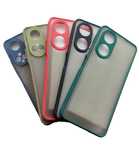 Oppo Reno 10 A57 A38 A78 A98 - Husa Mat Case Spate Plastic Neagra