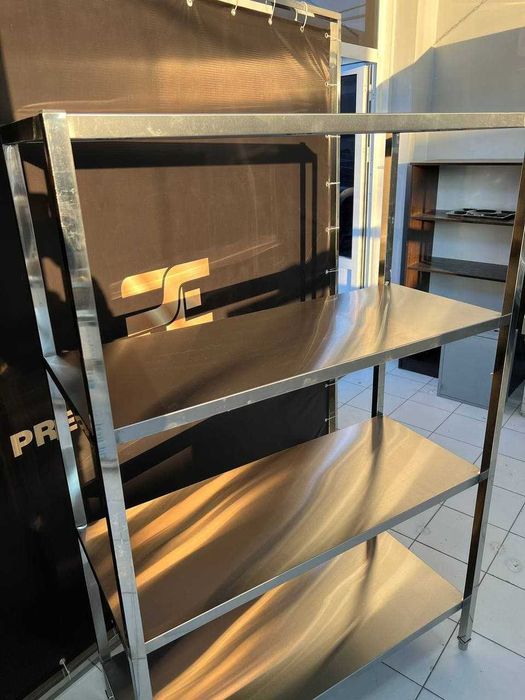 Пристенный стол нержавейка Premier