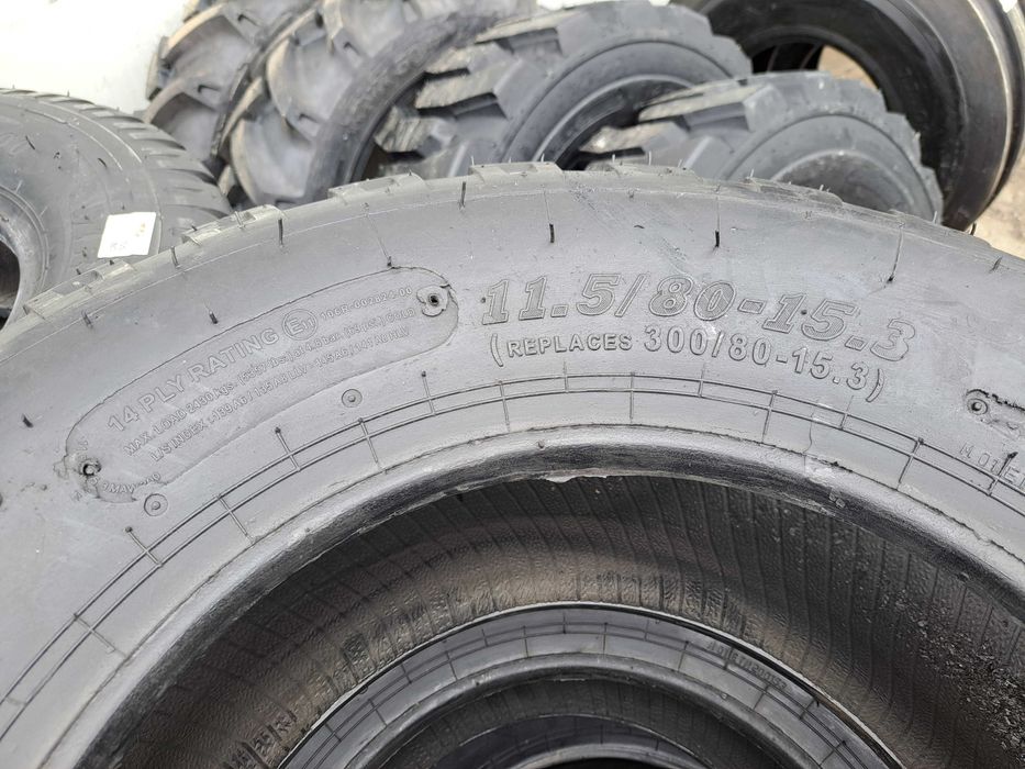 Cauciucuri noi 11.5/80-15.3 MRL cu 14 pliuri anvelope PRESA
