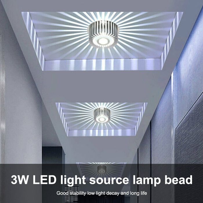 Лампа за таван LED RGB с дистанционно управление