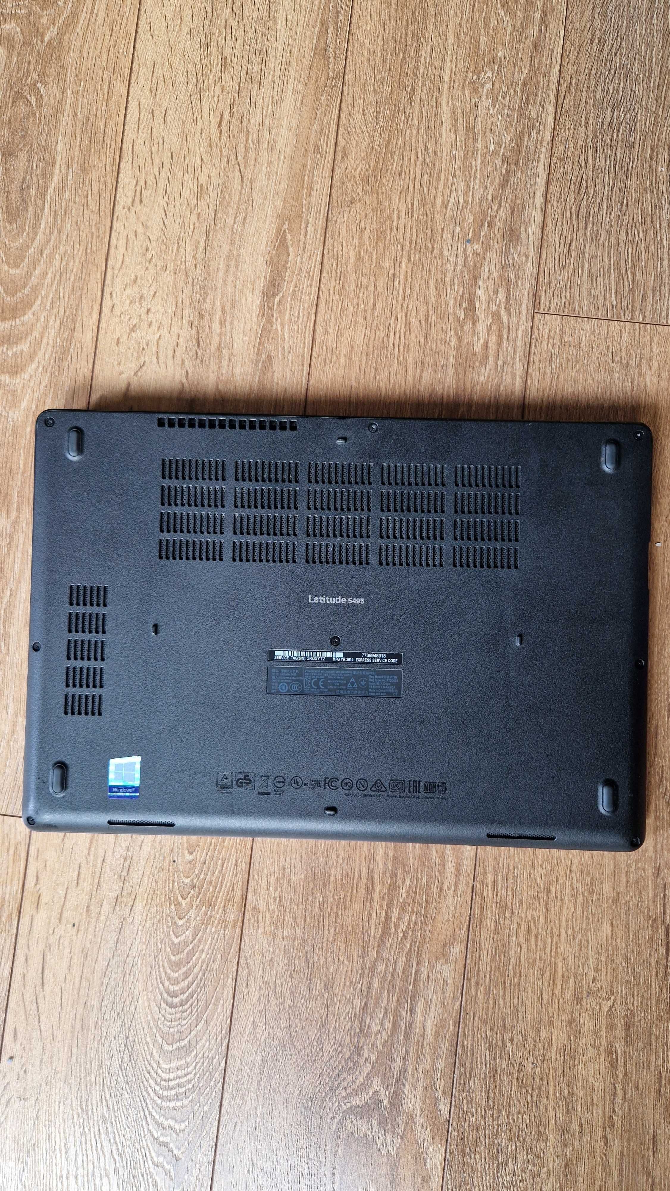 Лаптоп Dell Latitude 5495 - AMD Ryzen 3 PRO 2300U, 16GB RAM, 256GB SSD