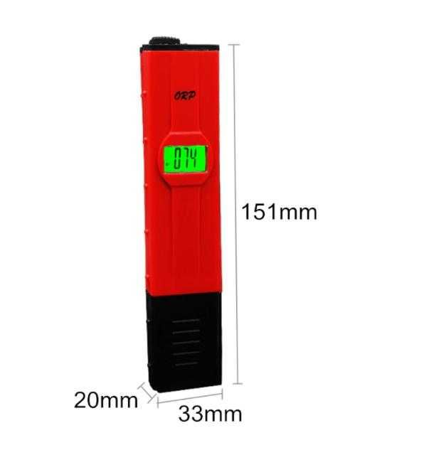 Цифров ORP Метър ±1999mV Окислително-Възстановителен Редокс Потенциал
