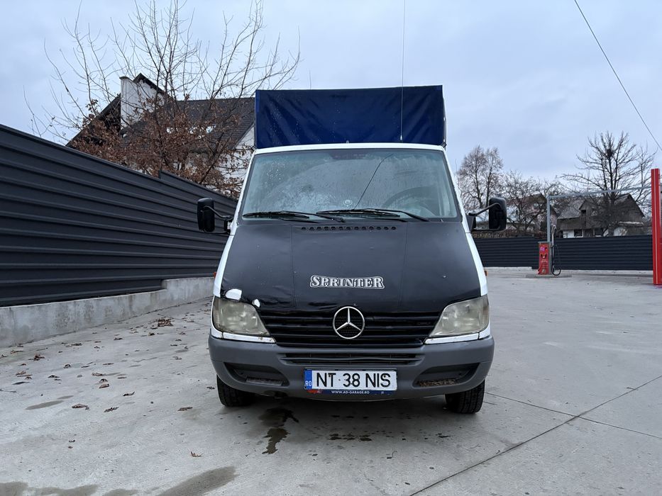 Mercedes Sprinter 2.2 Diesel | 2001 | Punte dublă | Prelata