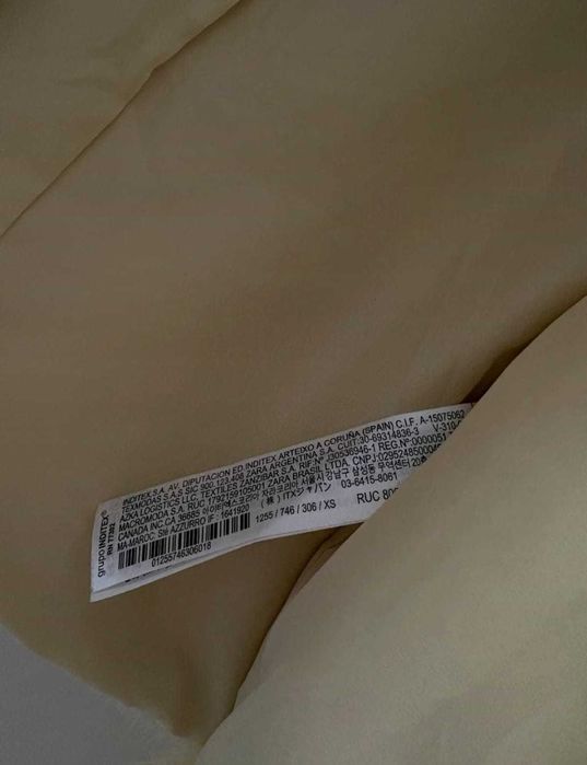 Geaca cropped faux ZARA - Marimea XS