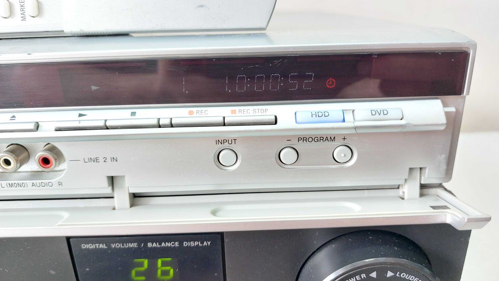 Sony RDR HX 750 muzica rec film muzica