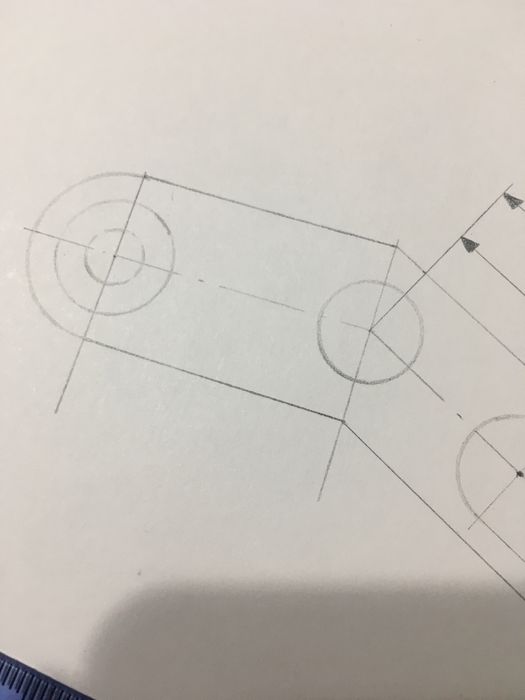 Чертеж вручную