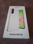 ЧИСТО НОВ! Samsung A56/Самсунг А56 128GB Light Gray+протектор+кейс