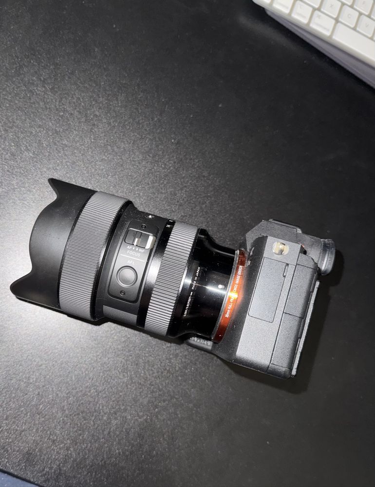 Camera Sony A7 III cu obiectiv sigma 14-24 F2.8