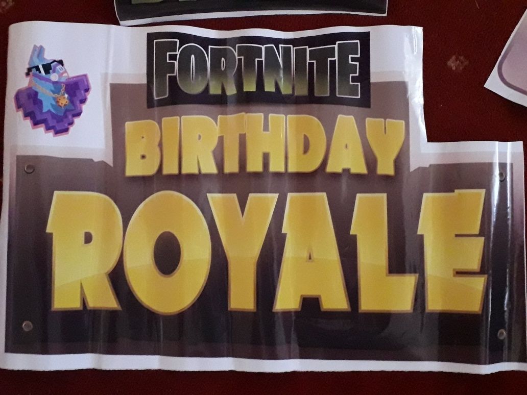 Табела за рожден ден на Fortnite