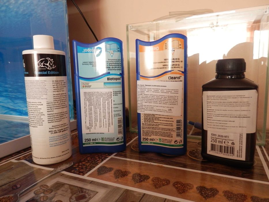 Аквариуми + оборудване