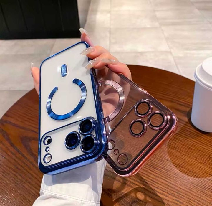 Husa Luxury MagSafe pt iPhone Air / 17 / 17 Pro / 17 Pro Max
