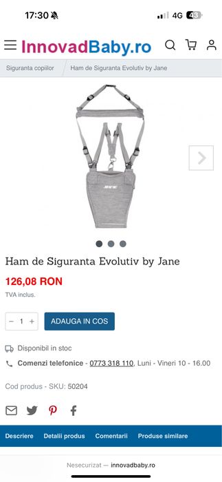 Ham de siguranta evolutiv - Jane
