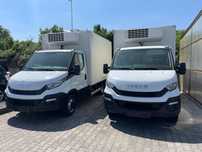 Doua Iveco Daily Cub identice - 2017 - 3.0D 150CP E6 - Frigorific