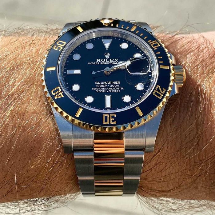 rolex submariner bi-color 40mm