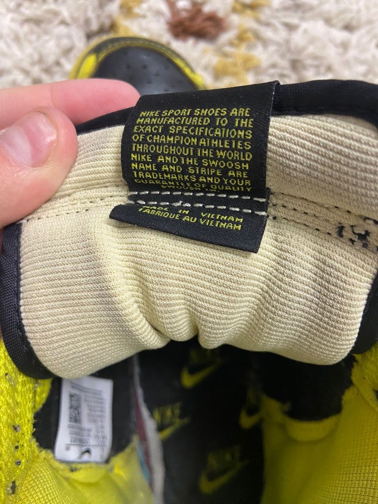 Adidasi Nike Dunk High Acid Wash