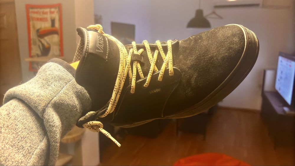Продавам Vans OTW Hi естествен велур и кожа - 43 номер - 50 лв.