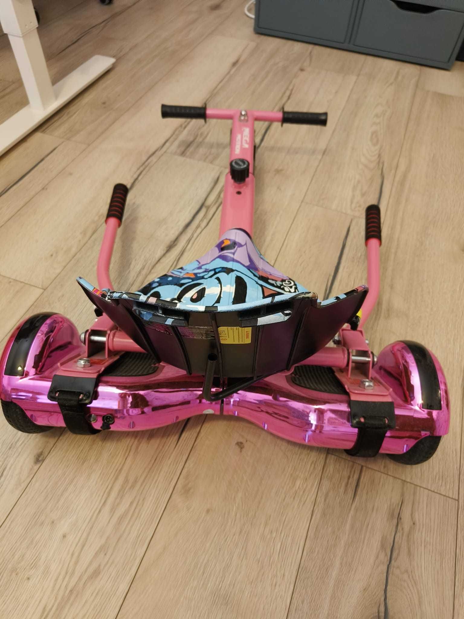 Set Hoverboard si kart pentru copii, Mega Motion  Roz cu garantie