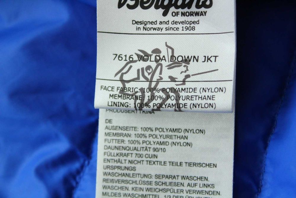 BERGANS OF NORWAY - мъжко пухено яке, пухенка, размер L-XL