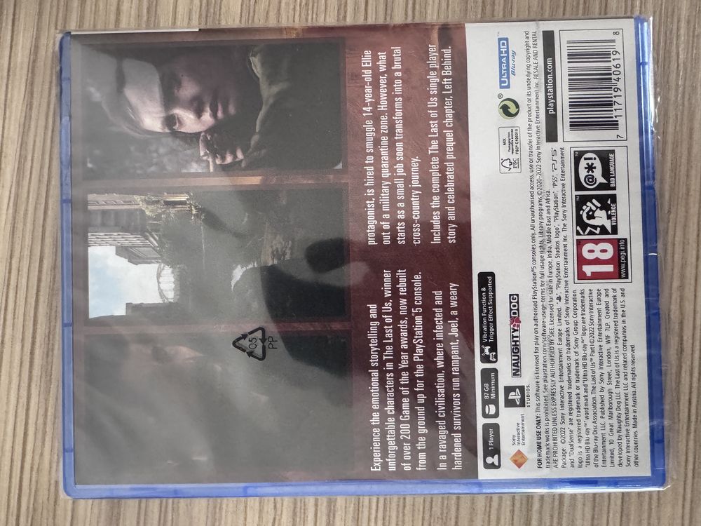 The last of us part 1 ps5