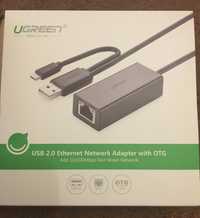 Adaptor USB 2.0 Ethernet   Brand: Ugreen
