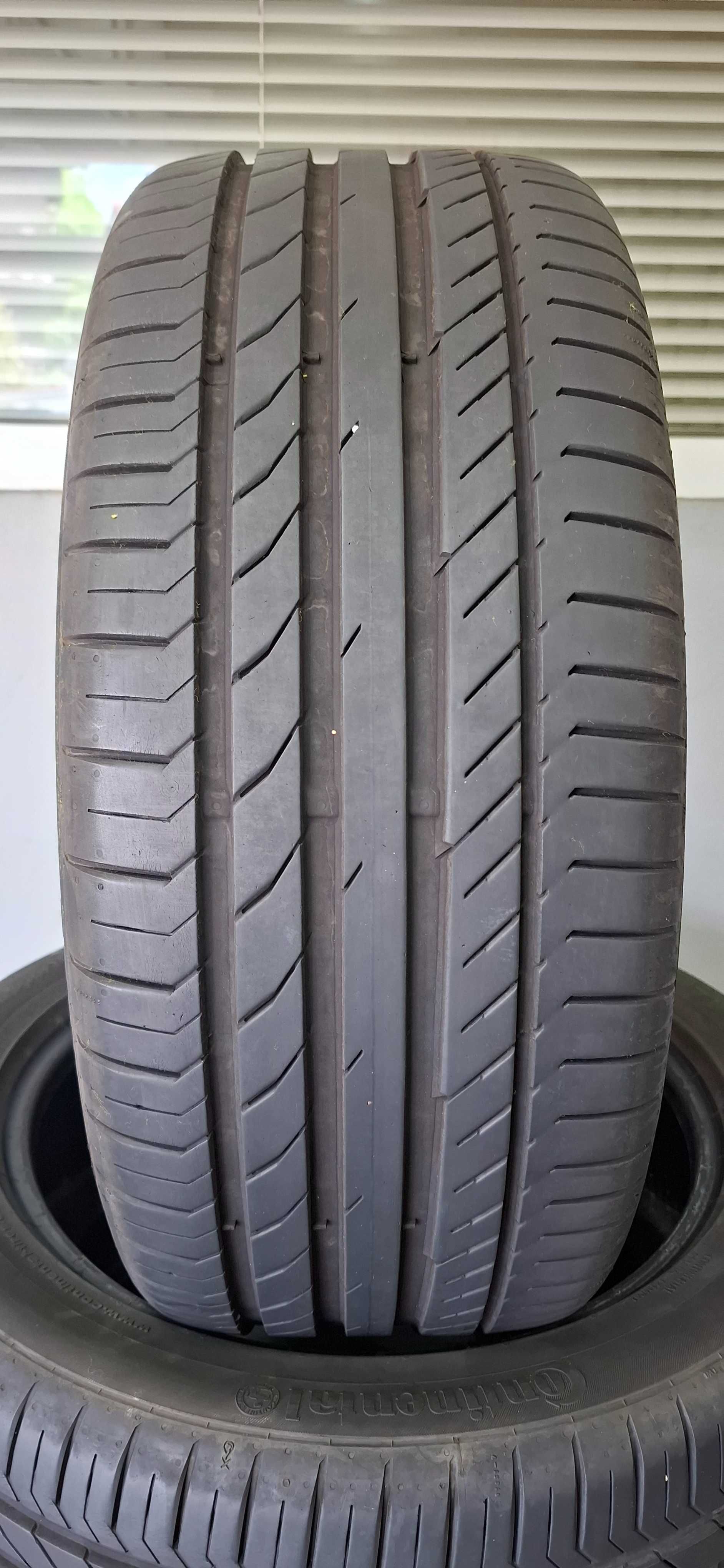 4бр. 235/45/17 Continental 6.8mm грайфер ,дот 19г. Безплатен монтаж