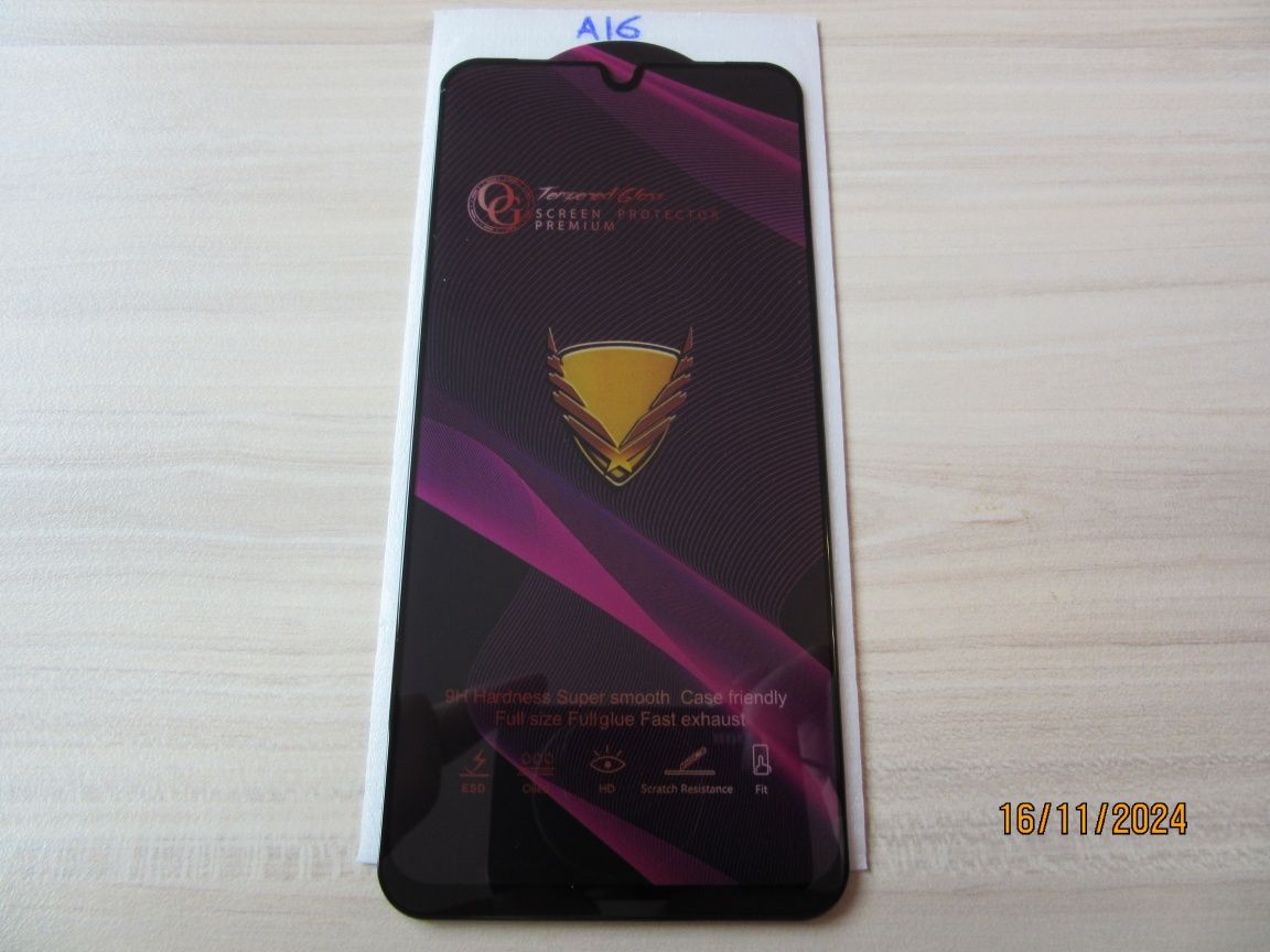 Samsung Galaxy A56 A36 A26 A16/ OG PREMIUM Full Glue Стъклен протектор