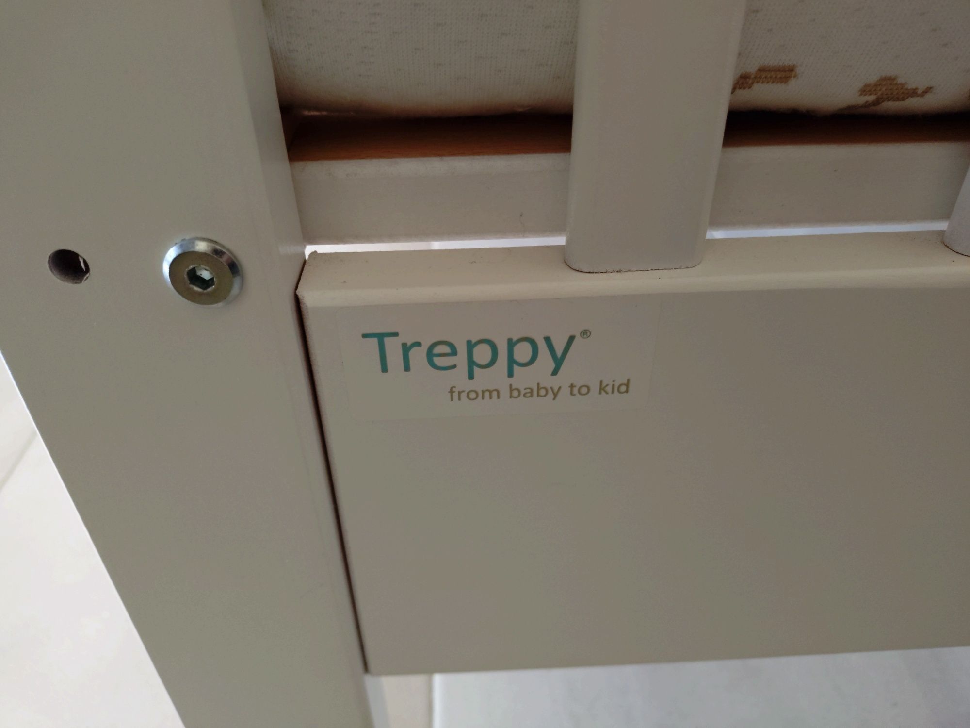 Детско легло кошара Treppy Dreamy - 60/120см, Предпазна решетка и още