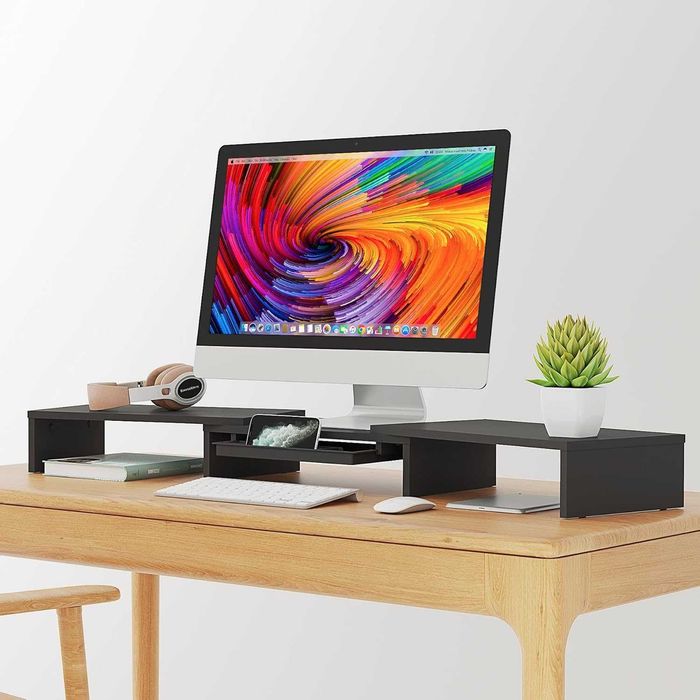 Soport, stand monitoare, Fitueyes, sertar defect