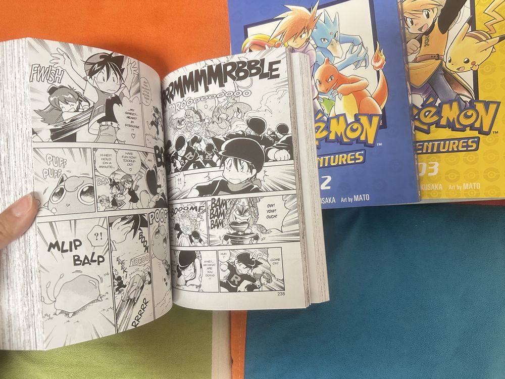 Pokemon manga collectors eddition vol 1-6