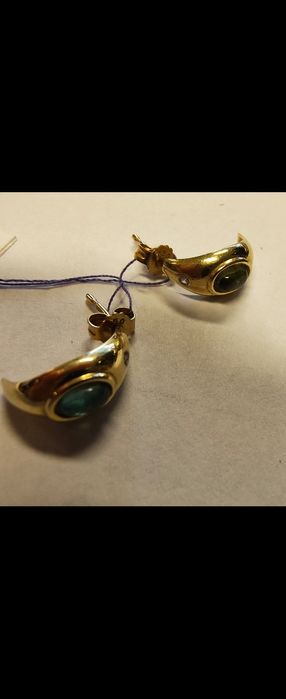 Златни Обеци 18 карата 2.2 грама