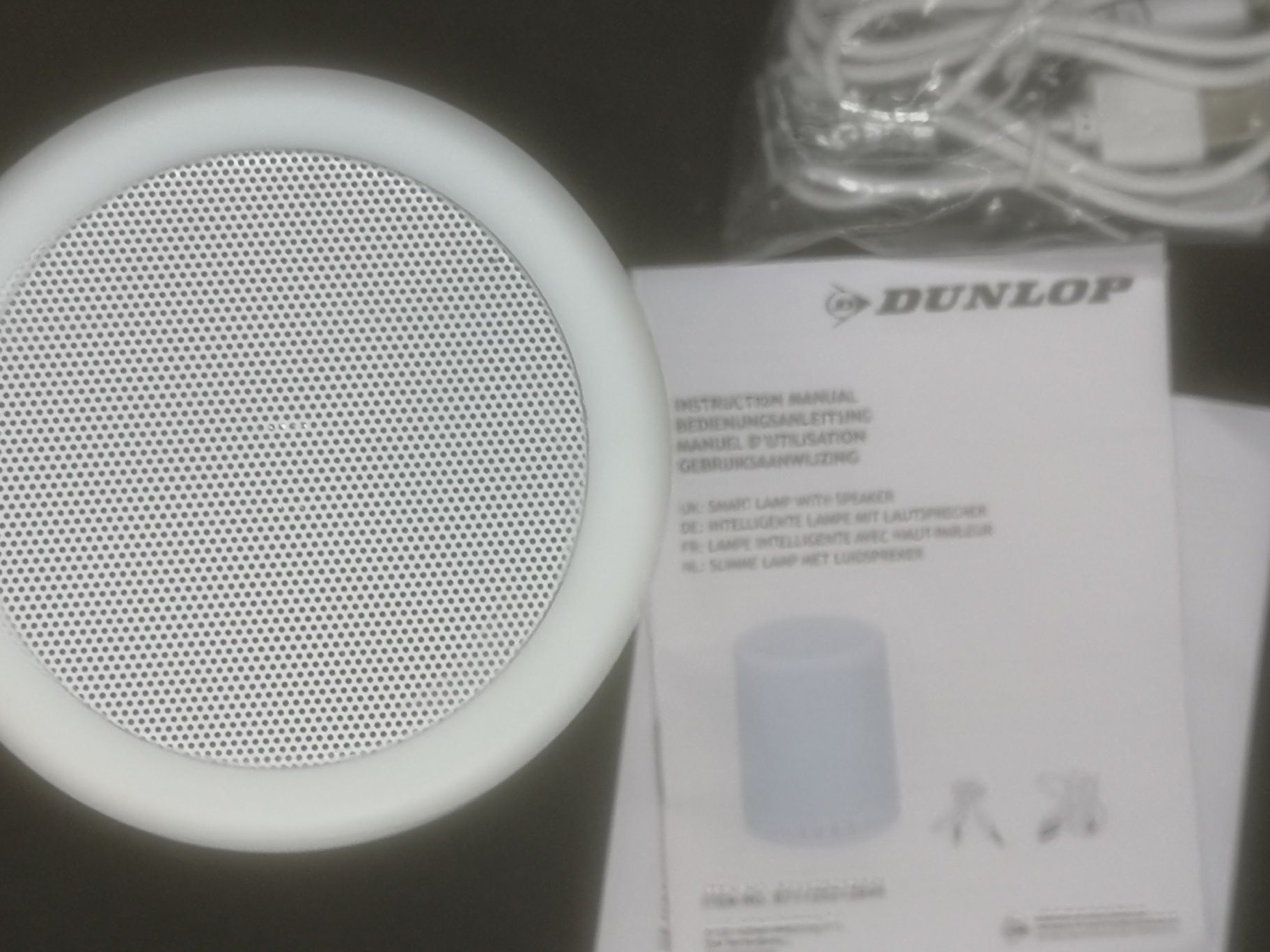 Bluetooth колонки Dunlop (светеща) / Bluetooth - нови