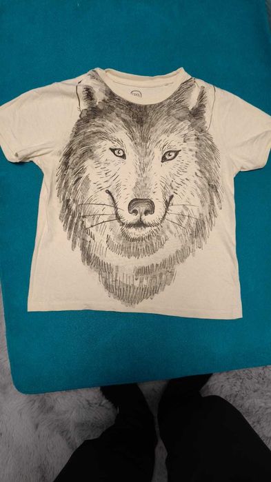 Tricou Copii (baieti) imprimat Lup M134