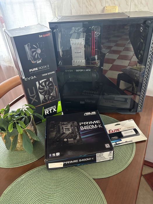 RTX 3060 + i5-10400F Геймърски компютър (1000 лв при бърза сделка!)