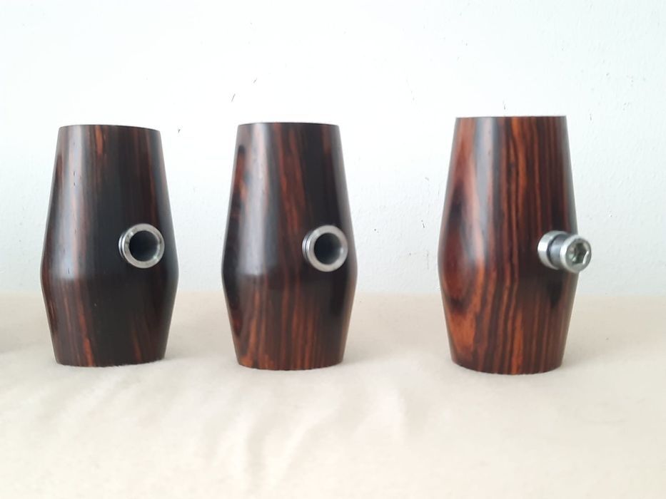 Butoias pentru clarinet Sol (G) și Bb  din lemn de cocobollo