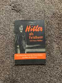 Carte Hitler als Feldherr de General Franz Halder 1949 vintage