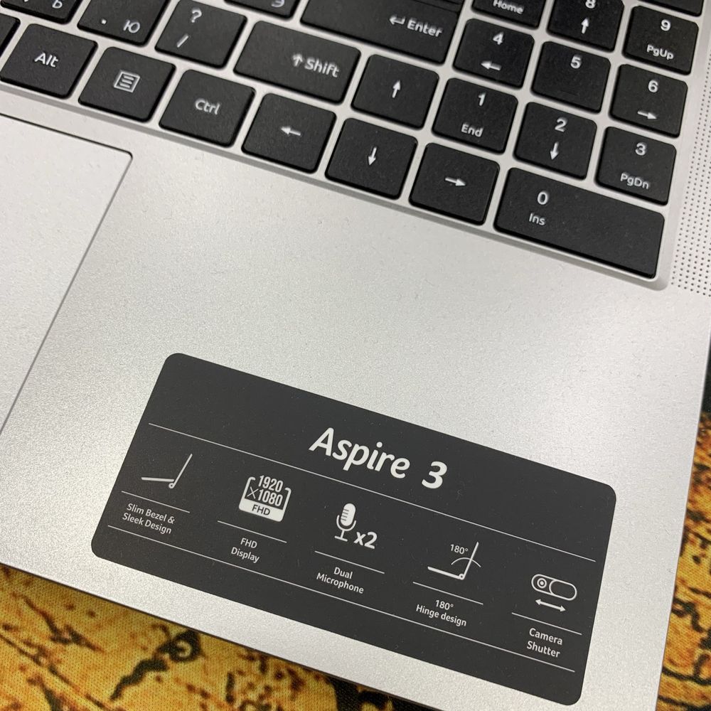 Acer aspire 3 Celeron 4500 8GB 256SSD YANGI 1-Yil servis kafolatga ega
