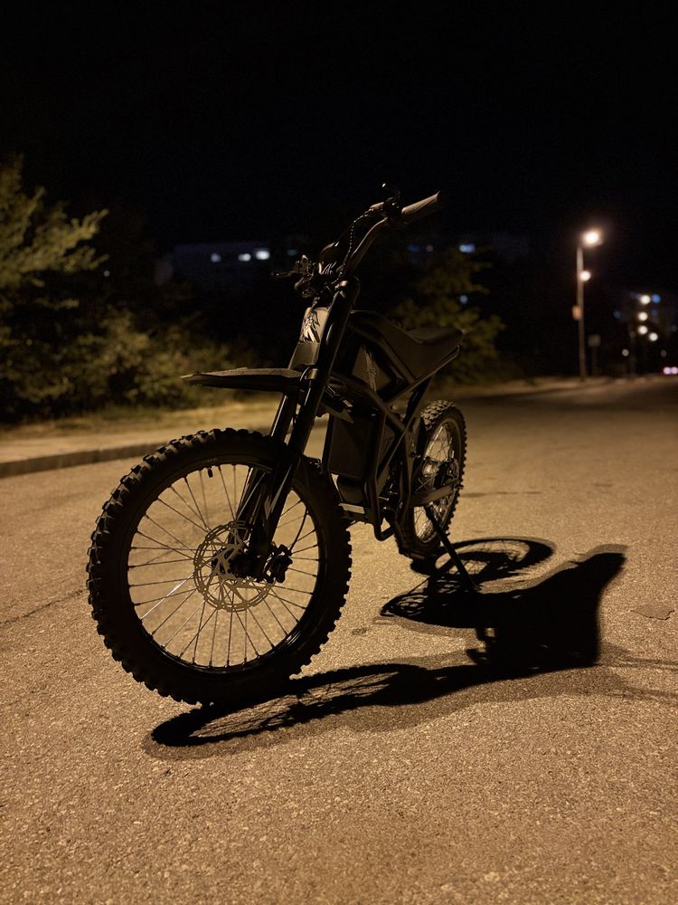Продавам електрическо колело GT73-2400w(пикова мощност) 120км пробег!!