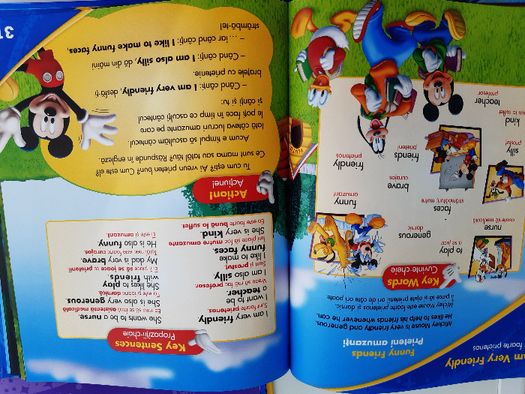 2 Carti Colectie Disney Let's Sing limba engleza