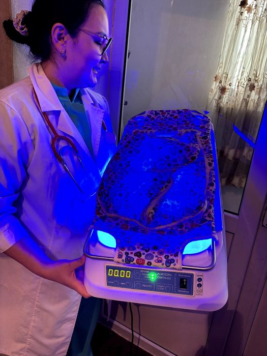 Фотолампа от желтушки люлька замер билурбин