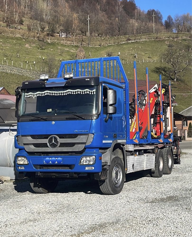 Camion Forestier,Camioane Forestiere Mercedes Actros 2646