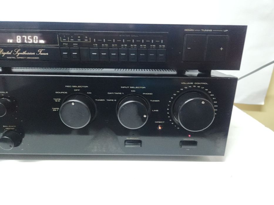 Amplificator Pioneer A 401 și tuner