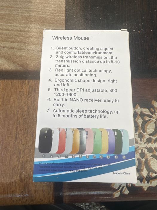 Mouse wireless bluetooth