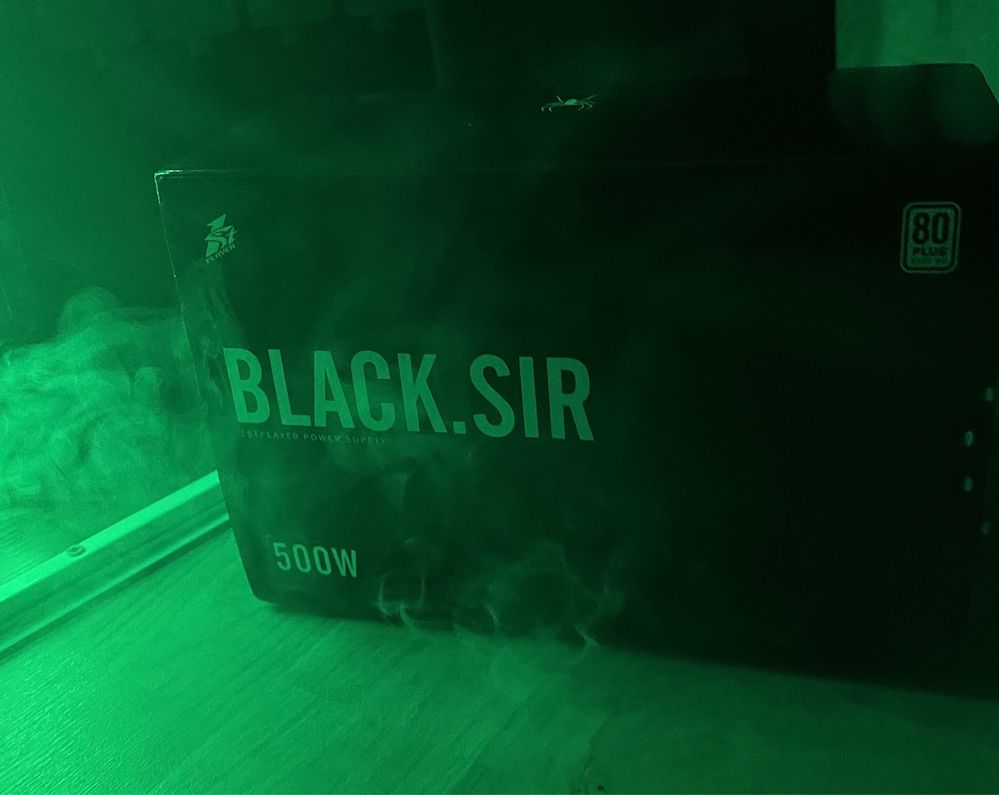 блокпитание Black.sir 500w, клавиатура мышь