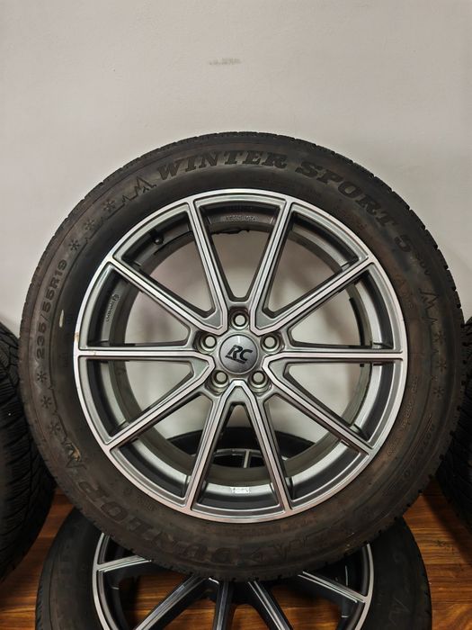 Roti Volvo XC90 XC60 , DUNLOP WINTER 235/55/r19 . 5 x 108 dimensiune